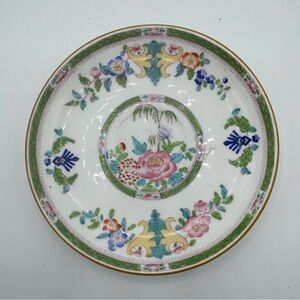 Antique Minton R.H. Stearns Chinoiserie Fine Porcelain Saucer